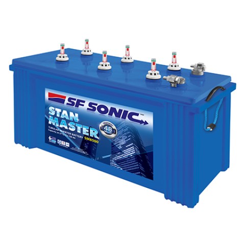 SF SONIC Stan master SM8500 Battery inverter chennai 150AH battery
